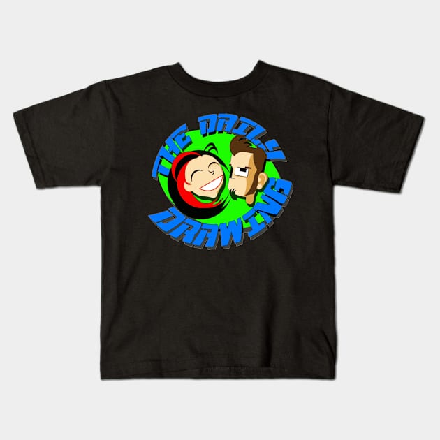 The Daily Drawing Shirt Kids T-Shirt by DailyDrawing